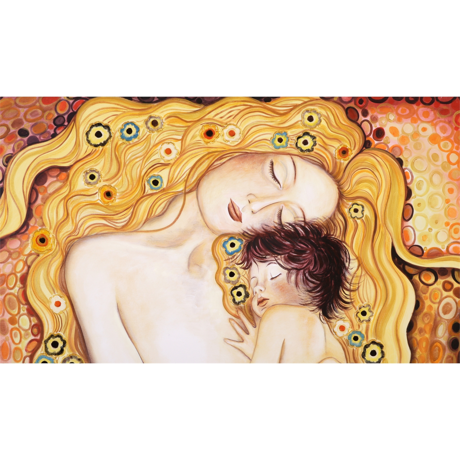  maternità di Klimt 100x68 nd
