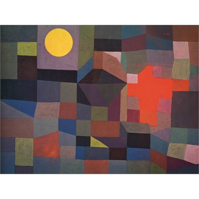 FIRE AT FULL MOON - PAUL KLEE